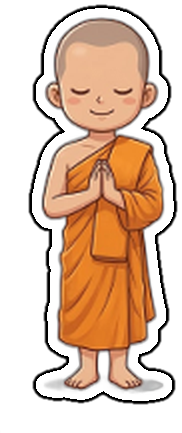 ณ เณร Novice Buddhist Monk